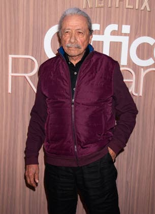 Red carpet arrivals for the New York premiere of Office Romance Featuring: Edward James Olmos Where: New York, New York, United States When: 02 Jun 2026 Credit: Janet Mayer INSTARimages.com EDITORIAL USE ONLY. NOT FOR USE BY NEWSPAPERS BASED IN THE UK. Copyright: xx instar55744173