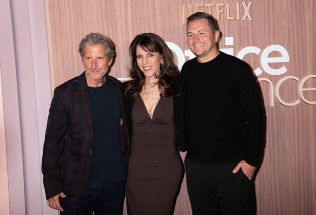 Red carpet arrivals for the New York premiere of Office Romance Featuring: Aaron Ryder, Elaine Goldsmith-Thomas and Andrew Sweet Where: New York, New York, United States When: 02 Jun 2026 Credit: Janet Mayer INSTARimages.com EDITORIAL USE ONLY. NOT FOR USE BY NEWSPAPERS BASED IN THE UK. Copyright: xx instar55744141
