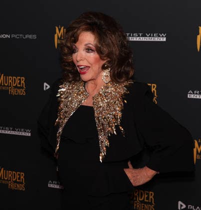 Murder Between Friends premiere London, UK. Joan Collins at the Murder Between Friends premiere. Curzon Mayfair. 2nd June 2026. LMK11-S030626-001 Steve Bealing Landmark Media 