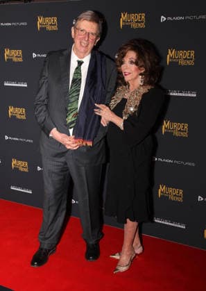 Murder Between Friends premiere London, UK. Mike Newell and Joan Collins at the Murder Between Friends premiere. Curzon Mayfair. 2nd June 2026. LMK11-S030626-001 Steve Bealing Landmark Media 