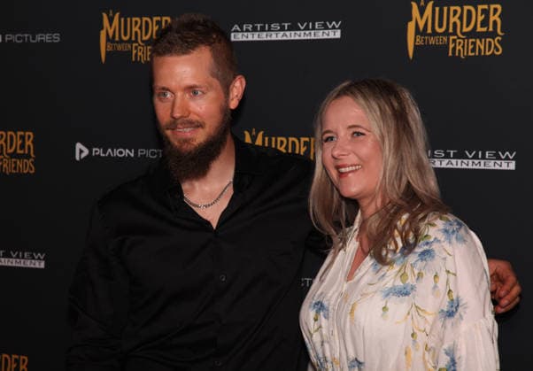 Murder Between Friends premiere London, UK. Espen Hatleskog at the Murder Between Friends premiere. Curzon Mayfair. 2nd June 2026. LMK11-S030626-001 Steve Bealing Landmark Media 