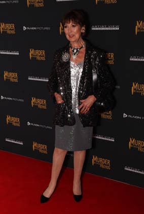 Murder Between Friends premiere London, UK. Anita Harris at the Murder Between Friends premiere. Curzon Mayfair. 2nd June 2026. LMK11-S030626-001 Steve Bealing Landmark Media 