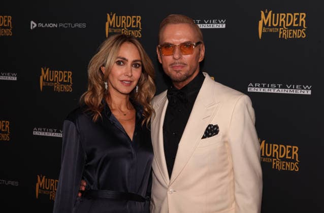 Murder Between Friends premiere London, UK. Chantal Brown and Matt Goss at the Murder Between Friends premiere. Curzon Mayfair. 2nd June 2026. LMK11-S030626-001 Steve Bealing Landmark Media 