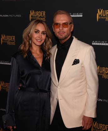 Murder Between Friends premiere London, UK. Chantal Brown and Matt Goss at the Murder Between Friends premiere. Curzon Mayfair. 2nd June 2026. LMK11-S030626-001 Steve Bealing Landmark Media 