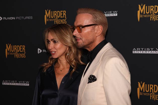 Murder Between Friends premiere London, UK. Chantal Brown and Matt Goss at the Murder Between Friends premiere. Curzon Mayfair. 2nd June 2026. LMK11-S030626-001 Steve Bealing Landmark Media 