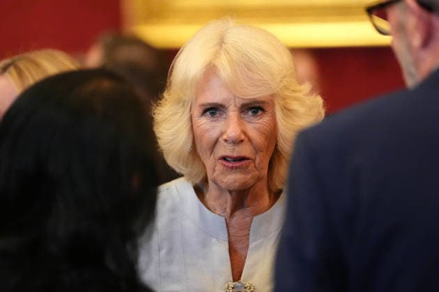 King Charles and Queen Camilla host Cancer Research UK 125th anniversary reception at St James s Palace, London, UK, 02 June 2026 Queen Camilla during a Cancer Research UK reception to mark the charity s 125th anniversary, at St James s Palace, London. Picture date: Tuesday June 2, 2026., Credit:Jonathan Brady PA ROTA - B68 Avalon UK, London  Copyright: xJonathanxBradyx xPAxROTAx-xB68x xAvalonx 1107433638