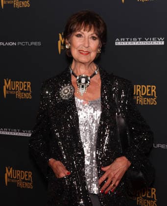Murder Between Friends premiere London, UK. Anita Harris at the Murder Between Friends premiere. Curzon Mayfair. 2nd June 2026. LMK11-S030626-001 Steve Bealing Landmark Media 