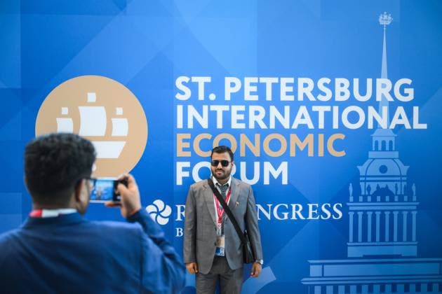 SPIEF-2026. Forum events 9178869 03.06.2026 SPIEF-2026. Forum participants at the ExpoForum Congress and Exhibition Center. Pelagiya Tikhonova Sputnik St. Petersburg Russia  Copyright: xPelagiyaxTikhonovax