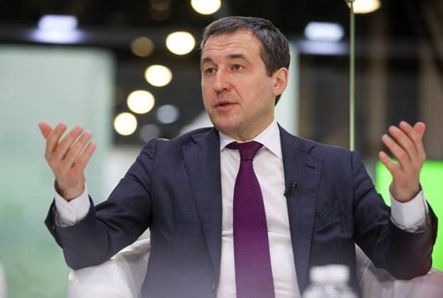RUSSIA, ST PETERSBURG - JUNE 3, 2026: Russian State Duma member, Spravedlivaya Rossiya Party member Dmitry Gusev at the 2026 St Petersburg International Economic Forum at the ExpoForum Convention and Exhibition Centre St Petersburg Russia  - ZUMAt113 20260603_zaa_t113_073 Copyright: xPeterxKovalevx