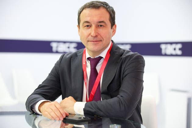 RUSSIA, ST PETERSBURG - JUNE 3, 2026: Russian State Duma member, Spravedlivaya Rossiya Party member Dmitry Gusev at the 2026 St Petersburg International Economic Forum at the ExpoForum Convention and Exhibition Centre St Petersburg Russia  - ZUMAt113 20260603_zaa_t113_080 Copyright: xPeterxKovalevx