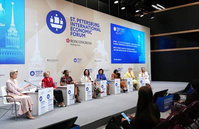 SPIEF-2026. BRICS Is What Unites Us: Shared Victories and New Opportunities for Womens Business 9178893 03.06.2026 SPIEF-2026. BRICS Is What Unites Us: Shared Victories and New Opportunities for Womens Business. Alexander Vilf Sputnik St. Petersburg Russia  Copyright: xAlexanderxVilfx