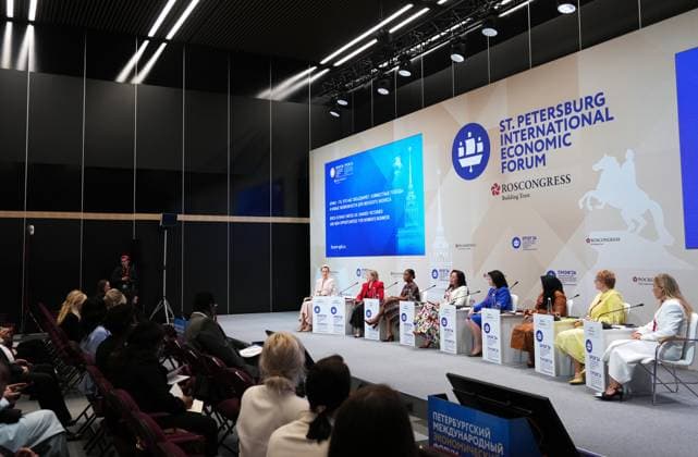SPIEF-2026. BRICS Is What Unites Us: Shared Victories and New Opportunities for Womens Business 9178913 03.06.2026 SPIEF-2026. BRICS Is What Unites Us: Shared Victories and New Opportunities for Womens Business. Alexander Vilf Sputnik St. Petersburg Russia  Copyright: xAlexanderxVilfx
