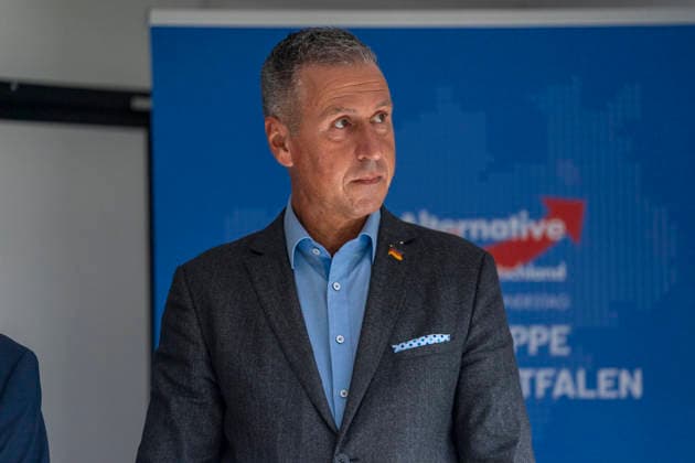 Christian Zaum, Bundestagsabgeordneter, AfD-Bundestagsfraktion beim Bürgerdialog der AfD in Olpe - 02.06.2026, Olpe, AfD Kreis Olpe *** Christian Zaum, Member of the Bundestag, AfD parliamentary group at the AfD Citizens Dialogue in Olpe 02 06 2026, Olpe, AfD district of Olpe Copyright: HMBxMedia xMarcoxBader