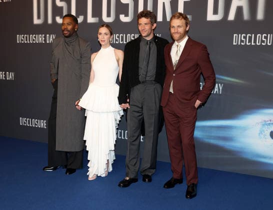 Disclosure Day - Paris Premiere Colman Domingo, Emily Blunt, Josh O Connor and Wyatt Russell attend the Disclosure Day Paris Premiere at Le Grand Rex on June 02, 2026 in Paris, France.  Copyright: xDFYx