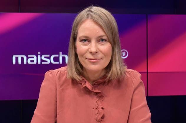 Sabine Rennefanz in der ARD-Talkshow maischberger im Studio Berlin Adlershof. Berlin, 02.06.2026 *** Sabine Rennefanz on the ARD talk show maischberger in Studio Berlin Adlershof Berlin, 02 06 2026 Foto:xM.xBehrensx xFuturexImagex maischberger0206_6616
