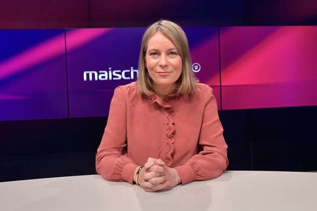 Sabine Rennefanz in der ARD-Talkshow maischberger im Studio Berlin Adlershof. Berlin, 02.06.2026 *** Sabine Rennefanz on the ARD talk show maischberger in Studio Berlin Adlershof Berlin, 02 06 2026 Foto:xM.xBehrensx xFuturexImagex maischberger0206_6617