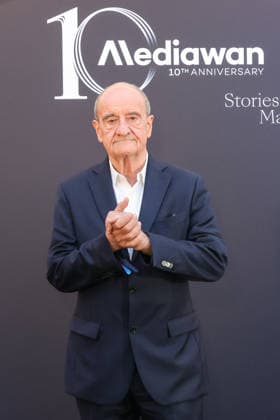 Pierre Lescure Photocall de la soirée des 10 ans de Mediawan à Paris le 2 juin 2026 Jack Tribeca Bestimage Photo opportunity from Mediawans 10th anniversary event in Paris on 2 June 2026 Paris France  Copyright: xJackxTribecax xBestimagexJackxTribecax xBestimagex