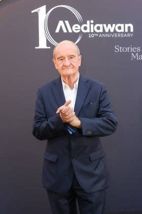 Pierre Lescure Photocall de la soirée des 10 ans de Mediawan à Paris le 2 juin 2026 Jack Tribeca Bestimage Photo opportunity from Mediawans 10th anniversary event in Paris on 2 June 2026 Paris France  Copyright: xJackxTribecax xBestimagexJackxTribecax xBestimagex
