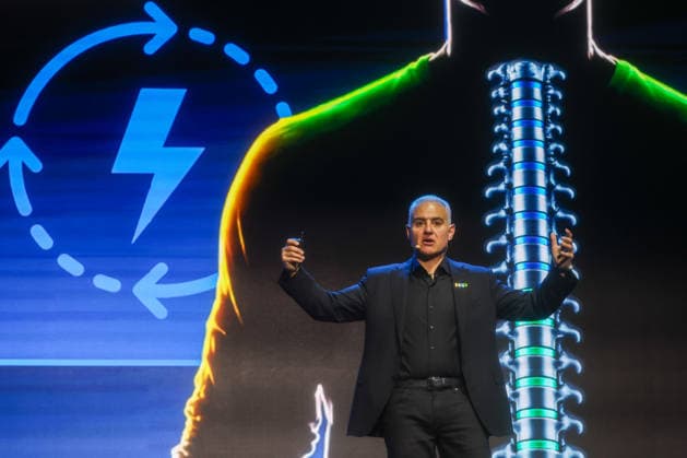 Chipmaker NXP s CEO Rafael Sotomayor gives keynote speech at COMPUTEX TAIPEI 2026 TAIPEI, TAIWAN - JUNE 3: Rafael Sotomayor, the CEO of Europe s third largest semiconductor manufacturer NXP, delivers a keynote speech, during the COMPUTEX TAIPEI trade show, in Taipei, Taiwan, on June 3, 2026. COMPUTEX TAIPEI is one of the world’s largest and most significant trade shows, featuring latest technologies, drones, data centres, Artificial Intelligence (AI) technologies, supercomputers, semiconductors products and other things from major international firms such as Nvidia, Intel, NXP, Foxconn and TSMC. Daniel Ceng Anadolu Taipei Taiwan. Editorial use only. Please get in touch for any other usage.  Copyright: x2026xAnadoluxDanielxCengx
