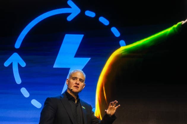 Chipmaker NXP s CEO Rafael Sotomayor gives keynote speech at COMPUTEX TAIPEI 2026 TAIPEI, TAIWAN - JUNE 3: Rafael Sotomayor, the CEO of Europe s third largest semiconductor manufacturer NXP, delivers a keynote speech, during the COMPUTEX TAIPEI trade show, in Taipei, Taiwan, on June 3, 2026. COMPUTEX TAIPEI is one of the world’s largest and most significant trade shows, featuring latest technologies, drones, data centres, Artificial Intelligence (AI) technologies, supercomputers, semiconductors products and other things from major international firms such as Nvidia, Intel, NXP, Foxconn and TSMC. Daniel Ceng Anadolu Taipei Taiwan. Editorial use only. Please get in touch for any other usage.  Copyright: x2026xAnadoluxDanielxCengx