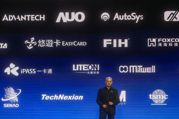Chipmaker NXP s CEO Rafael Sotomayor gives keynote speech at COMPUTEX TAIPEI 2026 TAIPEI, TAIWAN - JUNE 3: Rafael Sotomayor, the CEO of Europe s third largest semiconductor manufacturer NXP, delivers a keynote speech, during the COMPUTEX TAIPEI trade show, in Taipei, Taiwan, on June 3, 2026. COMPUTEX TAIPEI is one of the world’s largest and most significant trade shows, featuring latest technologies, drones, data centres, Artificial Intelligence (AI) technologies, supercomputers, semiconductors products and other things from major international firms such as Nvidia, Intel, NXP, Foxconn and TSMC. Daniel Ceng Anadolu Taipei Taiwan. Editorial use only. Please get in touch for any other usage.  Copyright: x2026xAnadoluxDanielxCengx