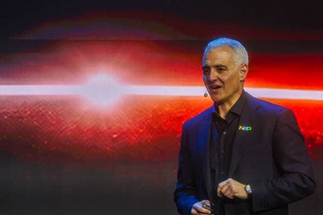 Chipmaker NXP s CEO Rafael Sotomayor gives keynote speech at COMPUTEX TAIPEI 2026 TAIPEI, TAIWAN - JUNE 3: Rafael Sotomayor, the CEO of Europe s third largest semiconductor manufacturer NXP, delivers a keynote speech, during the COMPUTEX TAIPEI trade show, in Taipei, Taiwan, on June 3, 2026. COMPUTEX TAIPEI is one of the world’s largest and most significant trade shows, featuring latest technologies, drones, data centres, Artificial Intelligence (AI) technologies, supercomputers, semiconductors products and other things from major international firms such as Nvidia, Intel, NXP, Foxconn and TSMC. Daniel Ceng Anadolu Taipei Taiwan. Editorial use only. Please get in touch for any other usage.  Copyright: x2026xAnadoluxDanielxCengx