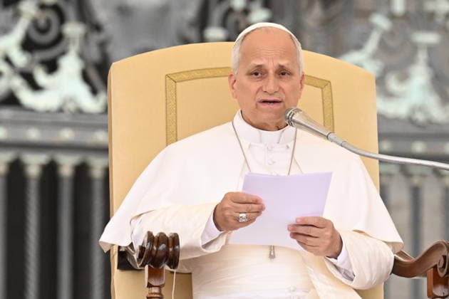 June 3, 2026, Vatican City, VATICAN CITY: Pope Leo XIV holds his weekly general audience in St. Peter Square, Vatican City, 3 June 2026..ANSA MAURIZIO BRAMBATTI Vatican City VATICAN CITY  - ZUMAa110 20260603_zaf_a110_003 Copyright: xMaurizioxBrambattix
