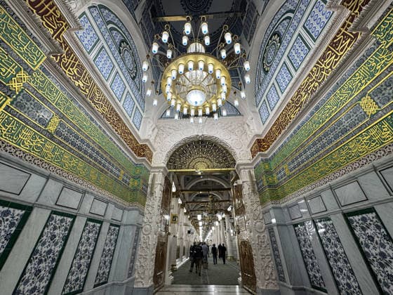 Muslim pilgrims continue to visit the holy sites in Medina MEDINA, SAUDI ARABIA - JUNE 2: Muslim pilgrims visit Al-Masjid an-Nabawi in Medina, Saudi Arabia on June 2, 2026. While experiencing the spiritual atmosphere of Medina during Muslim pilgrims second major stop of the annual Hajj season, they make it a daily priority to pay their respects and send greetings at the Hujra-i Saadet (Sacred Chamber), the final resting place of the Prophet Muhammad and his closest companions, Hazrat Abu Bakr and Umar ibn al-Khattab. To manage the immense influx of visitors safely, pilgrims use a mobile application to secure mandatory time slots, allowing them a coveted opportunity to perform voluntary prayers between the Prophet’s tomb and his historic mi  Copyright: x2026xAnadoluxAlixAtmacax