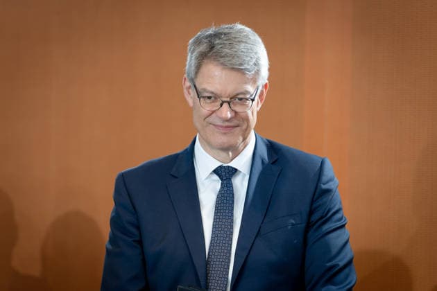 Kabinettsitzung, Bundesregierung, Auftakt Auftakt, Kabinettsitzung, Bundesregierung, Patrick Schnieder, Bundesverkehrsminister Berlin Berlin GER *** Cabinet meeting, Federal Government, Federal Minister of Transport, Cabinet meeting, Federal Government, Patrick Schnieder, Federal Minister of Transport Berlin Berlin GER
