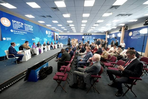 SPIEF-2026. Meeting of the Social Entrepreneurship Working Group under the Commission on Efficient and Competitive Economy of the State Council of the Russian Federation 9179204 03.06.2026 SPIEF-2026. Meeting of the Social Entrepreneurship Working Group under the Commission on Efficient and Competitive Economy of the State Council of the Russian Federation. Alexei Danichev Sputnik St. Petersburg Russia  Copyright: xAlexeixDanichevx
