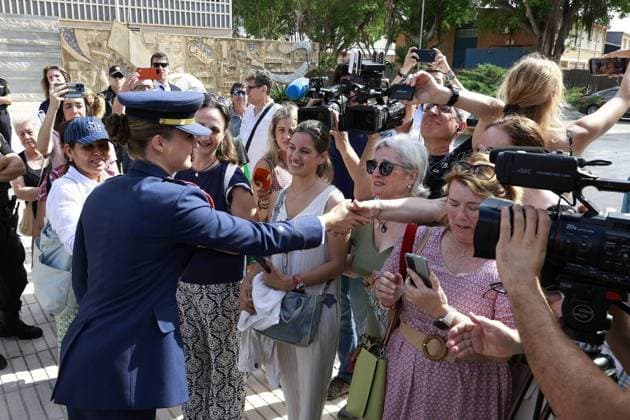 Spanish Princess of Asturias Leonor de Borbon attending Regional Assembly of Murcia Gold Medal in Murcia on Wednesday, 3 June 2026 Cordon Press 
