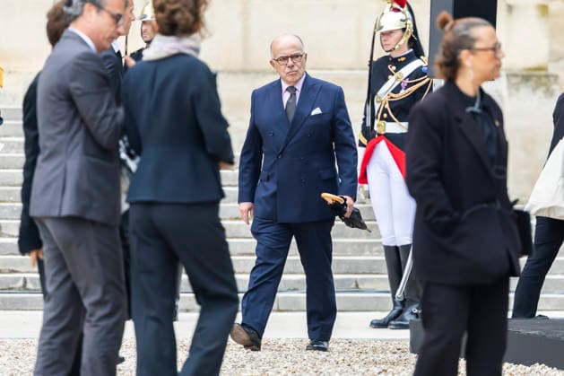 Paris, France June 3, 2026 - National tribute to late French philosopher and sociologist Edgar Morin at the Hotel des Invalides - Bernard Cazeneuve HOMMAGE NATIONAL, EDGAR MORIN, POLITIQUE  Copyright: xVincentxIsorex