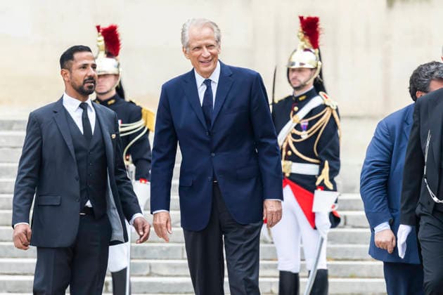Paris, France June 3, 2026 - National tribute to late French philosopher and sociologist Edgar Morin at the Hotel des Invalides - Dominique de Villepin HOMMAGE NATIONAL, EDGAR MORIN, POLITIQUE  Copyright: xVincentxIsorex