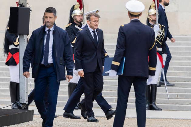 Paris, France June 3, 2026 - National tribute to late French philosopher and sociologist Edgar Morin at the Hotel des Invalides - Emmanuel Macron HOMMAGE NATIONAL, EDGAR MORIN, POLITIQUE  Copyright: xVincentxIsorex