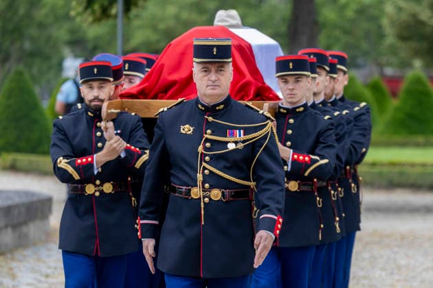 Paris, France June 3, 2026 - National tribute to late French philosopher and sociologist Edgar Morin at the Hotel des Invalides HOMMAGE NATIONAL, EDGAR MORIN, POLITIQUE, CERCUEIL  Copyright: xVincentxIsorex