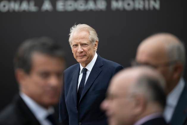 Hommage a Edgar Morin @ Pool Photo by Eliot Blondet Maxppp, France, paris, 2026 06 03 Dominique De Villepin during a national tribute to late French philosopher and sociologist Edgar Morin at the Hotel des Invalides in Paris on June 2, 2026 Edgar Morin has died at the age of 104, on May 29, 2026 Paris France France  Copyright: xMAXPPP MAXPPPxx PAR060603109 PAR060603109