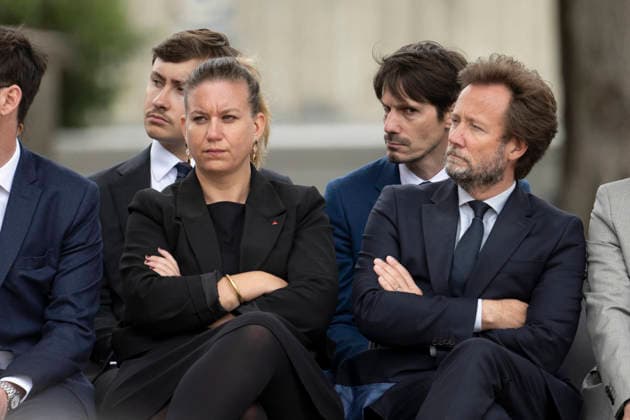 National Tribute To Late French Philosopher And Sociologist Edgar Morin - Paris Mathilde Panot and Boris Vallaud during a national tribute to late French philosopher and sociologist Edgar Morin at the Hotel des Invalides in Paris on June 2, 2026. Edgar Morin has died at the age of 104, on May 29, 2026. Photo by Eliot Blondet ABACAPRESS.COM Paris France France  Copyright: xBlondetxEliot ABACAx