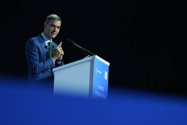 Third day of the 41st Meeting of the Cercle d Economia The President of the Government Pedro Sánchez, during the closing session of the 41st Meeting of the Cercle d Economia, on June 3, 2026, in Barcelona, Catalonia Spain This high-level economic and business forum, held at the Palau de Congressos de Catalunya, will feature the intervention of the President of the Government, Pedro Sánchez, who will address the priorities of the economic agenda of the legislature and Spains position in the face of the new challenges of the European Unions model of competitiveness and autonomy The President of the Government Pedro Sánchez during the closing session of the 41st Meeting of the Cercle d Economia, on June 3, 2026, in Barcelona, Catalonia Spain  Copyright: xDavidxZorrakinox 7568380