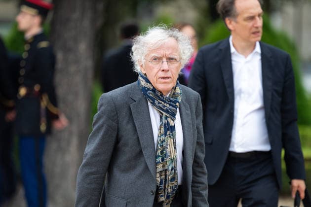 National Tribute To Late French Philosopher And Sociologist Edgar Morin - Paris French writer and historian Pascal Ory attending a national tribute to late French philosopher and sociologist Edgar Morin at the Hotel des Invalides in Paris on June 2, 2026. Edgar Morin has died at the age of 104, on May 29, 2026. Photo by Alexis Jumeau ABACAPRESS.COM Paris France  Copyright: xJumeauxAlexis ABACAx
