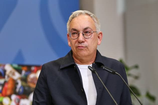 Berlin, Deutschland, 03.06.2026: Umweltministerium: Pressestatement: Aktionsprogramm Nationale Kreislaufwirtschaftsstrategie: Reiner Sojka, Gründer und Geschäftsführer, Accurec *** Berlin, Germany, 03 06 2026 Ministry of the Environment Press statement Action program National Circular Economy Strategy Reiner Sojka, Founder and Managing Director, Accurec Copyright: xdtsxNachrichtenagenturx dts_121844