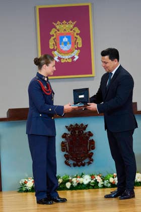 June 3, 2026, San Javier, Region De Murcia, Spain: Crown Princess Leonor attends Gold Medal of the Town of San Javier and appointment as an Honorary Citizen at City Hall on June 3, 2026 in San Javier, Spain San Javier Spain  - ZUMAg15_ 20260603_zaf_g15_124 Copyright: xJackxAbuinx
