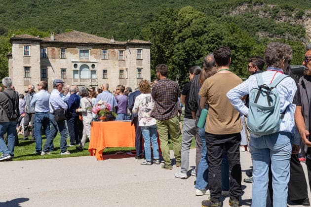 IPA85288642 - Trento, Michele Lanzinger Funeral.  Copyright: xLukasxAndreaxDelxGiudicexBassanix xLukasxAndreaxDelxGiudicexBassanix 85288642