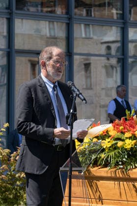 IPA85288659 - Trento, Michele Lanzinger Funeral. In the photo: Alberto Pacher  Copyright: xLukasxAndreaxDelxGiudicexBassanix xLukasxAndreaxDelxGiudicexBassanix 85288659