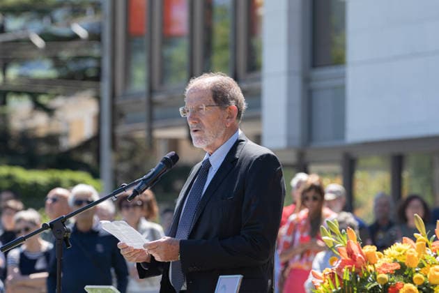 IPA85288685 - Trento, Michele Lanzinger Funeral. In the photo: Alberto Pacher  Copyright: xLukasxAndreaxDelxGiudicexBassanix xLukasxAndreaxDelxGiudicexBassanix 85288685