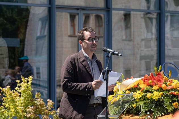 IPA85288724 - Trento, Michele Lanzinger Funeral. Pictured: Massimo Bernardi  Copyright: xLukasxAndreaxDelxGiudicexBassanix xLukasxAndreaxDelxGiudicexBassanix 85288724