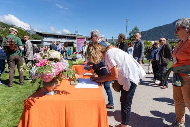IPA85288622 - Trento, Michele Lanzinger Funeral.  Copyright: xLukasxAndreaxDelxGiudicexBassanix xLukasxAndreaxDelxGiudicexBassanix 85288622