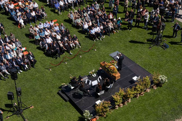 IPA85288711 - Trento, Michele Lanzinger Funeral.  Copyright: xLukasxAndreaxDelxGiudicexBassanix xLukasxAndreaxDelxGiudicexBassanix 85288711