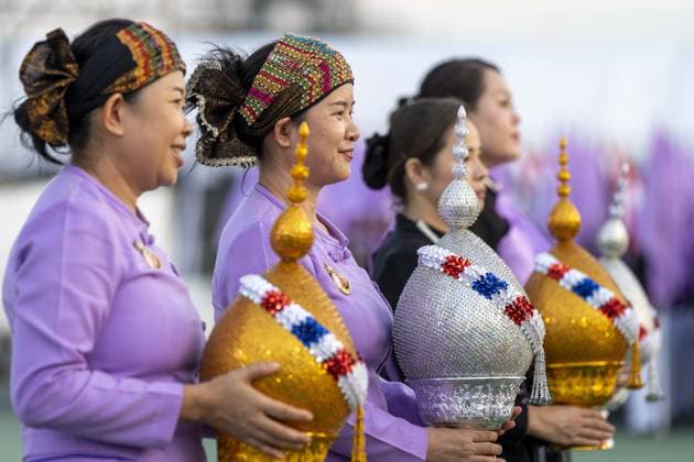 Birthday Ceremony for Thai Queen Suthida Bajrasudhabimalalakshana BANGKOK, THAILAND - JUNE 03: A view of the 48th birthday ceremony of Thai Queen Suthida Bajrasudhabimalalakshana at Sanam Luang Royal Field in Bangkok, Thailand on June 03, 2026. Adryel Talamantes Anadolu Banghok Thailand. Editorial use only. Please get in touch for any other usage.  Copyright: x2026xAnadoluxAdryelxTalamantesx