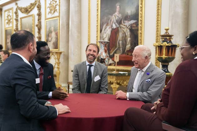 Youth Opportunity Summit King Charles III (second right) hosts a Youth Opportunity Summit, alongside former England football manager Sir Gareth Southgate (centre), at Buckingham Palace in London. Picture date: Wednesday June 3, 2026., Credit:Andrew Matthews PA ROTA - B68 Avalon UK, London  Copyright: xAndrewxMatthewsx xPAxROTAx-xB68x xAvalonx 1107515365