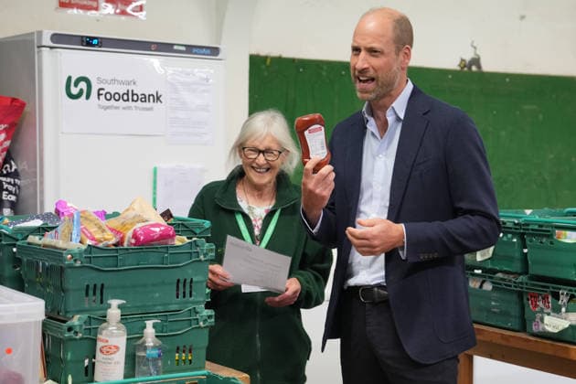 Prince William visits PECAN in East London Britain s Prince William reacts as he looks at items to be packed in the foodbank area as he visits PECAN in East London to spotlight how communities are responding to some of today s biggest challenges in London, Wednesday, June 3, 2026., Credit:Kin Cheung Pool PA ROTA - B68 Avalon GBR, London  Copyright: xKinxCheung Poolx xPAxROTAx-xB68x xAvalonx 1107518795